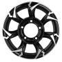 Легковой диск Khomen Wheels KHW1505 5,5x15 5x139,7 ET5 108,1 Black-FP